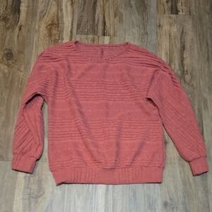 Cozy Coral Sweater